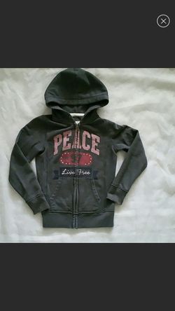 Girls zip up size 6