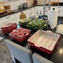 Ceramic Casserole Bowls And Pans