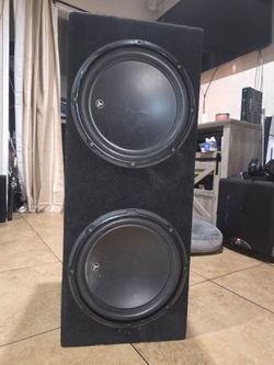 2 12" Jl Audio 12w3v3-d4
