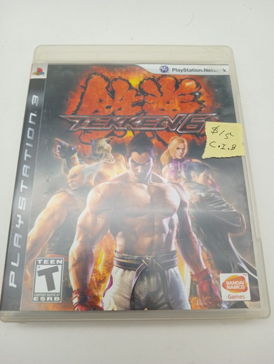 Ps3. PlayStation. Tekken 6.