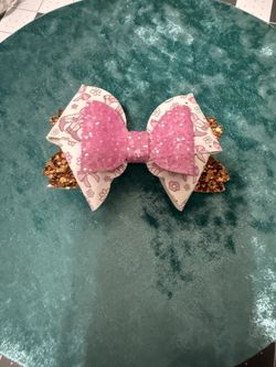 Rodeo Boots And Bows Hair Bow 