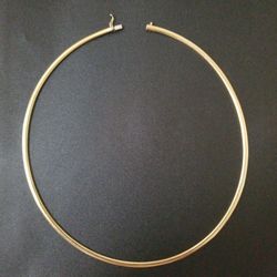 14k Yellow Gold Womens Choker