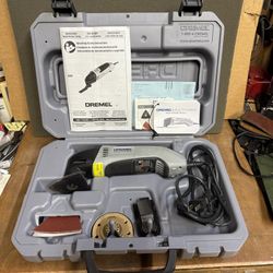 DREMEL 6300 Multi Max Oscillating Power Tool with accessories and case