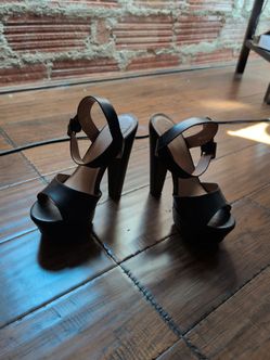 Black heels
