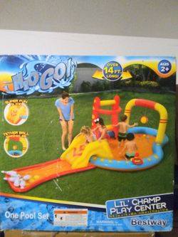New Toddler activity pool
