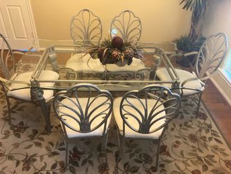 Dining table and chairs