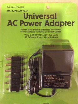 Universal Ac Adapter