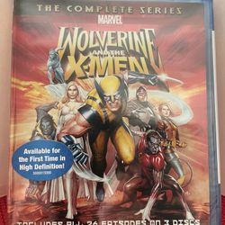 Marvel Wolverine and the X-Men The Complete Series [Blu-ray] RARE NEW & SEALED