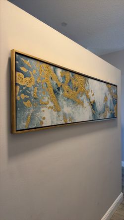 Geode crystal painting