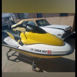 96 SEADOO HX RUNNING GREAT REBUILT CARBS WITH MIKUNI OEM KIT TITLE IN HAND READY TO RIDE
