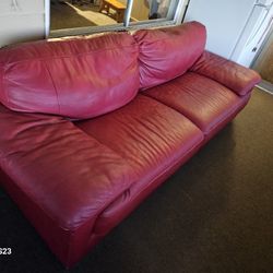 Leather Couch 
