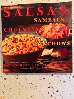 Salsas, sambals, chutneys & chowchows