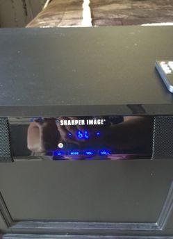 Sharper image bluethooth sound system base for TV