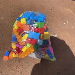 Toy Blocks Building Bag