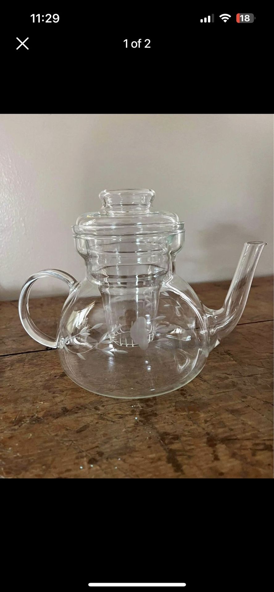 Princess House Tetera Like New