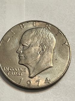Eisenhower dollar coin