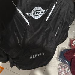 Motorcycle Jacket W/plates 
