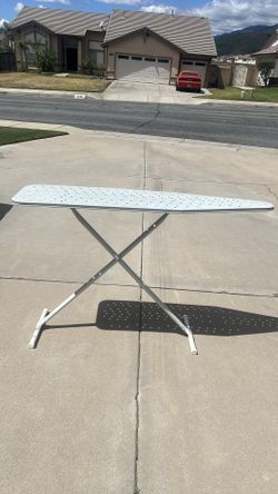 Iron board no ironing pad