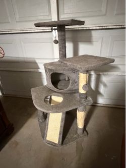 Gray Cat Tower