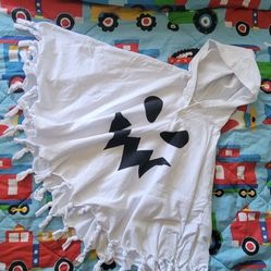 Toddler ghost cape With hood