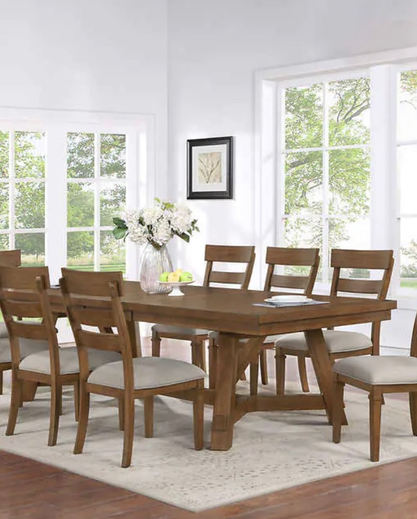 Dining Table And 8 Chairs
