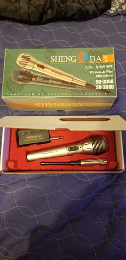SHENG DA SD-308A WIRELESS MICROFONE
