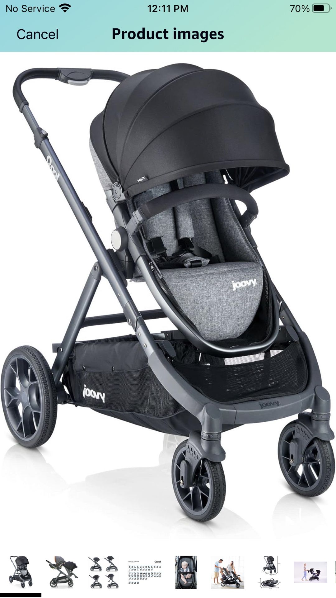 Joovy Qool Stroller, Customizable Stroller, Single, Double, Triple