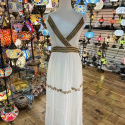 Women Indian Dress 👗 One Size Luxury Styles Crochet 