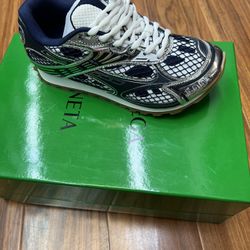 Bottega Dark Blue Sneakers 