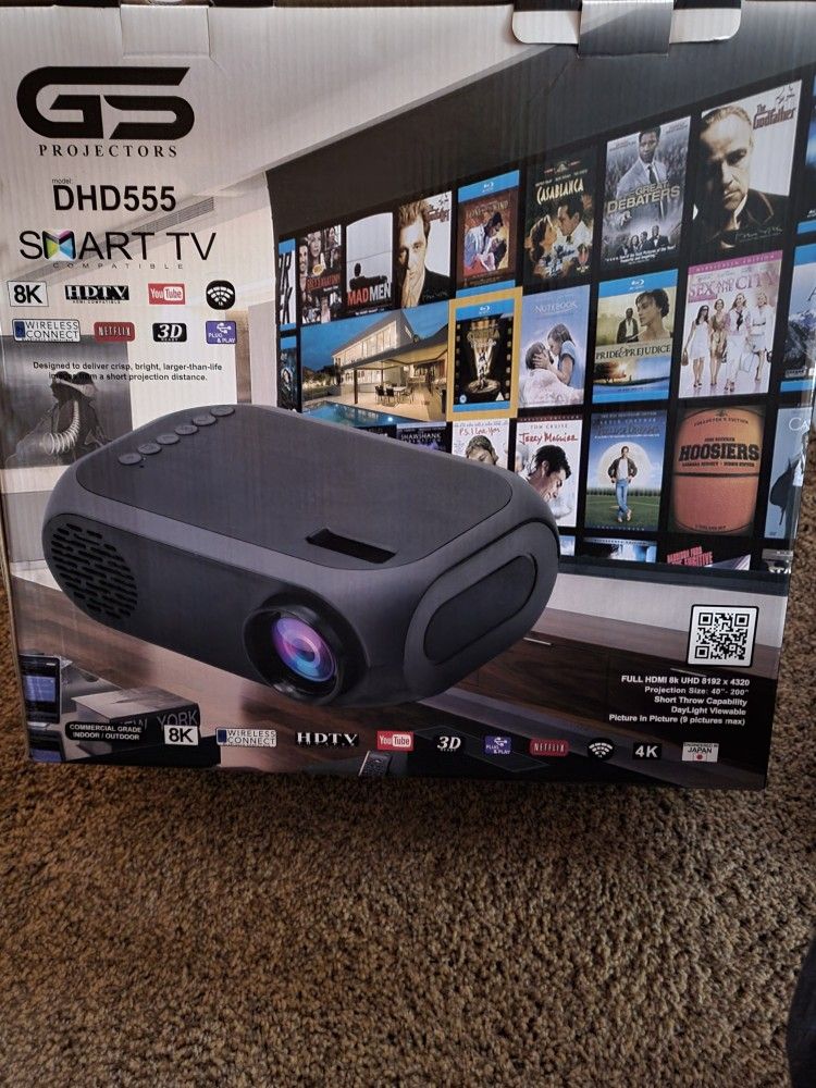 Projector & Surround Sound System