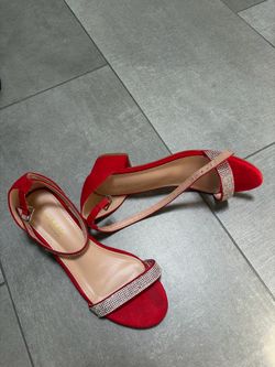 Red Ayleen heels