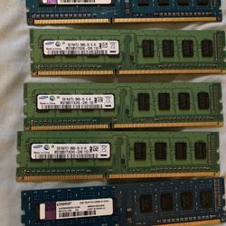 5 2gb Ddr3 Ram Sticks 