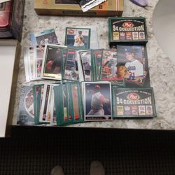 Baseball Cards One Box Never Opened 