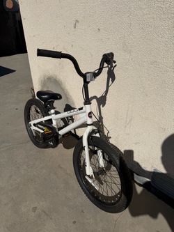 Kids BMX Freestyle Bike White