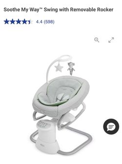 Soothe My Way Swing with Removable Rocker