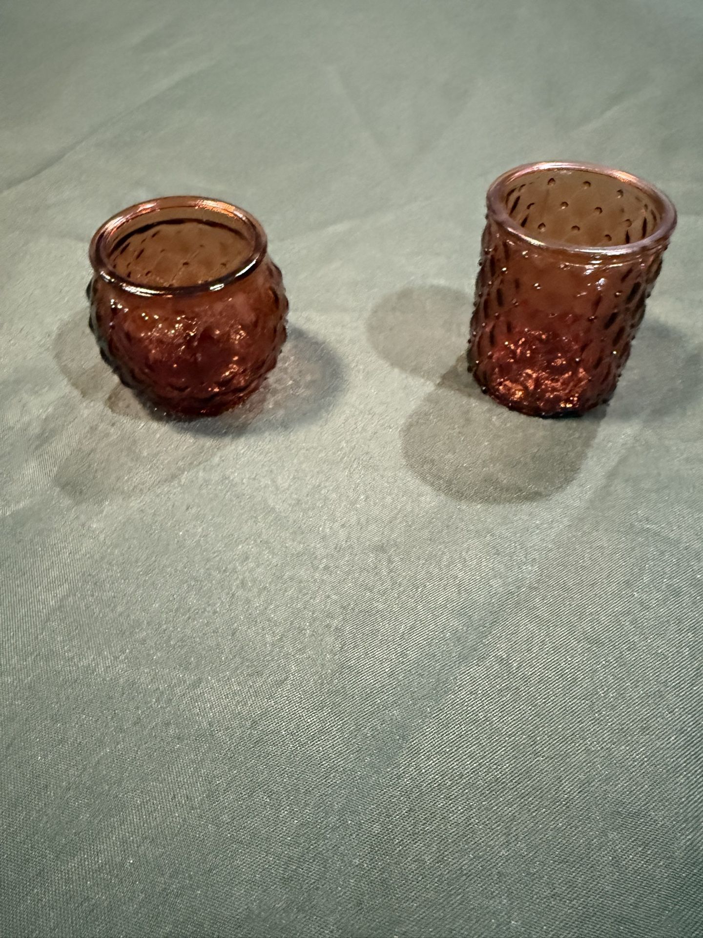 48 Amber Votives With Tea Lights (includes Remote)