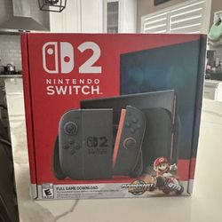Nintendo Switch 2 With Game (unopened)