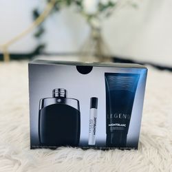 🔥 Montblanc Legend 3-Piece EDP Gift Set - Available!