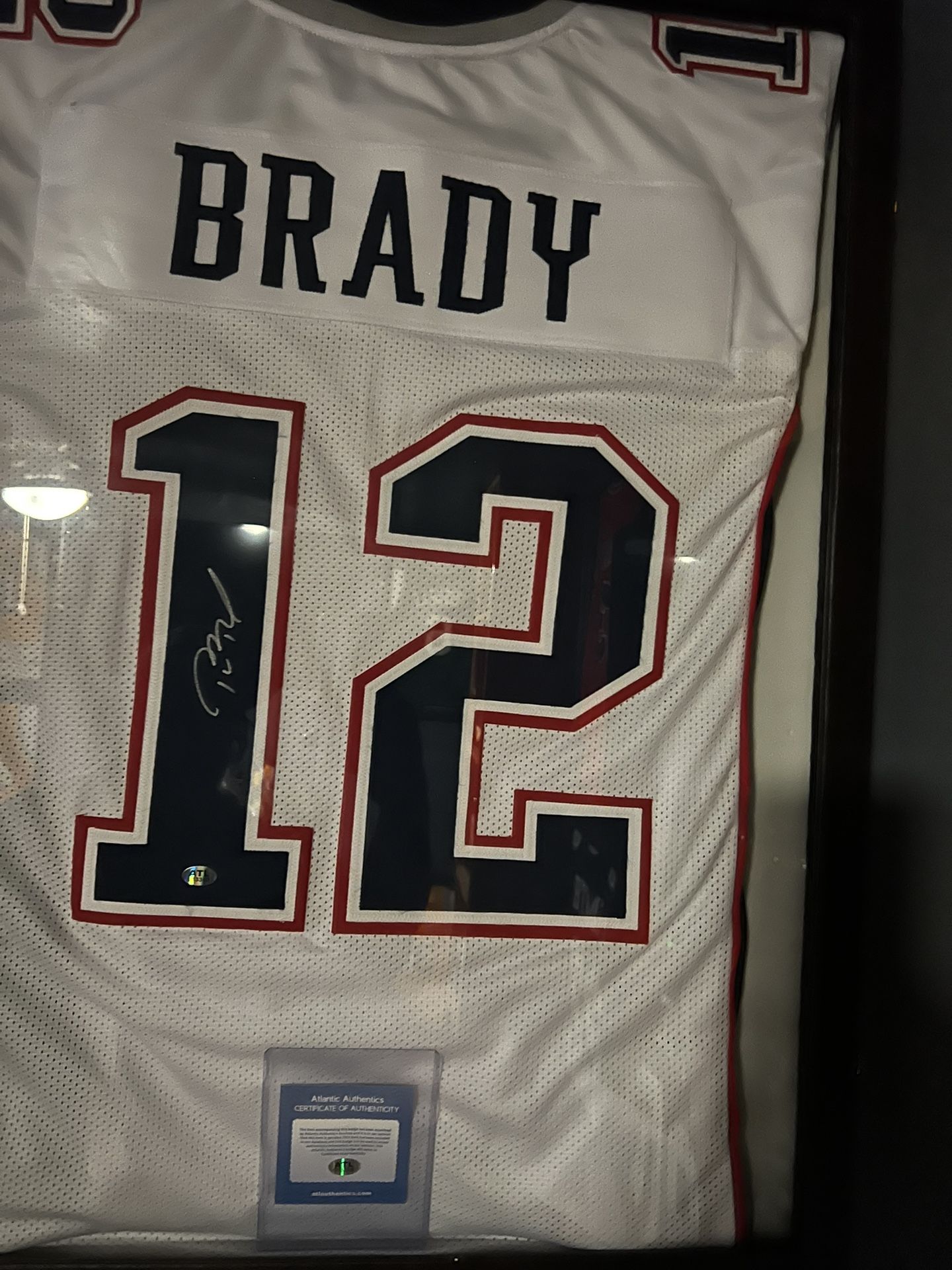 Tom Brady Signed Jersey New England Patriots with COA