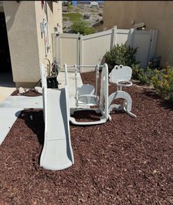 FREE playset swing slide