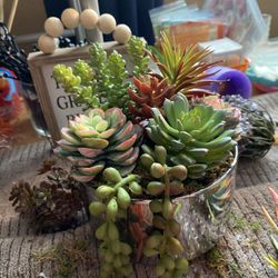  artificial Succulent