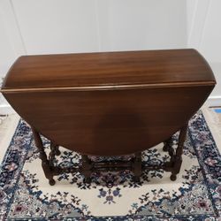 Drop-Leaf Dining Table