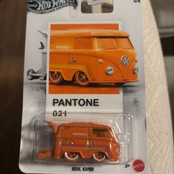 Hot Wheels Silver Series Pantone 021 Kool Kombi - 1:64 Diecast Car
