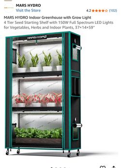Mars Hydro Indoor Greenhouse with Grow Light