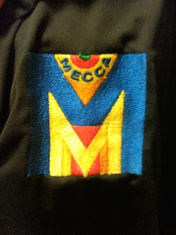 MECCA Black Polo Shirt Milwaukee