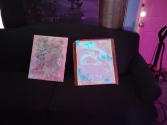Glow In The Dark Epoxy Art