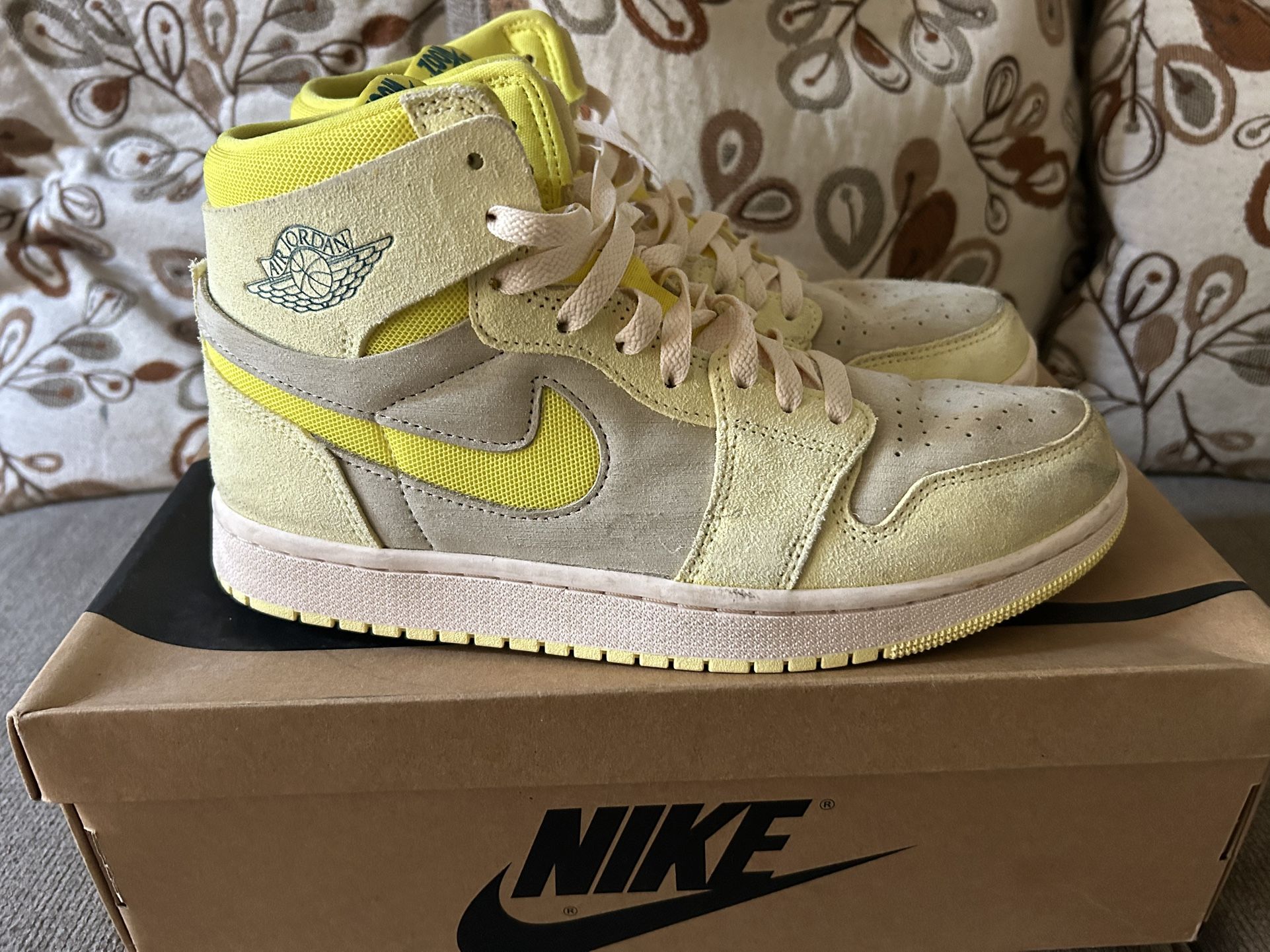 Air Jordan’s 1 (Size 9 1/2) Yellow And Suede