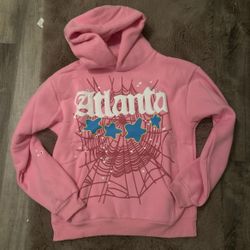 *Brand  New* Sp5der  Atlanta pink hoodie ✅Authentic (Multiple sizes available)