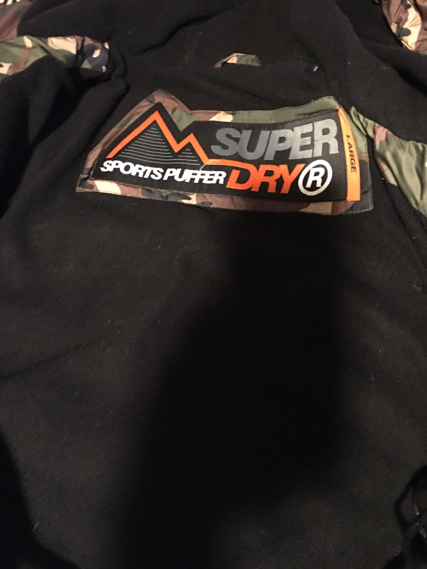 Super Dry coat only $120 only worn one time