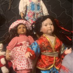 Porcelain dolls